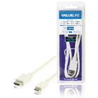 VLMB34500W10 High speed hdmi kabel met ethernet hdmi-connector - hdmi mini-connector male 1.00 m wit