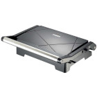 16240111 Panini grill en contactgrill met antiaanbaklaag en oververhittingsbeveiliging 1000w zwart