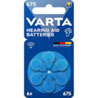 24600101416 Hoortoestel batterijen type 675 6-blister