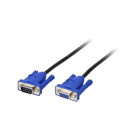2L-2403 Kvm kabel vga female 15-pins - vga male 3.0 m