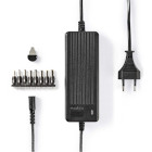 ACPA116 Universele ac-stroomadapter | 60 w | 6 - 16 v dc | 1.10 m | 5.0 - 5.2 a | 8 plug(s) | zwart
