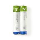 BAZCR032SP Zink-koolstof-batterij aaa | 1.5 v dc | zink-carbon | 2-krimpverpakking | r03 | verschillende appara