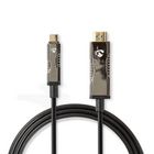 CCBG6410BK100 Actieve optische usb-kabel | usb-c™ male | hdmi™ connector | 18 gbps | 10.0 m | rond | p