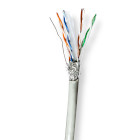CCBG8524GY305 Netwerk kabel rol | cat6 | stranded | s/ftp | cca | 305.0 m | binnenshuis | rond | pvc | grijs | tre