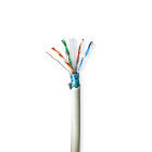 CCBG8526GY50S Netwerk kabel rol | cat6 | solid | f/utp | koper | 50.0 m | binnenshuis | rond | lszh | grijs | gift