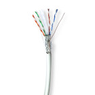 CCBG8528GY100S Netwerk kabel rol | cat6 | solid | s/ftp | koper | 100.0 m | binnenshuis | rond | lszh | grijs | gif