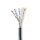 CCBG8590BK100S Netwerk kabel rol | cat6 | solid | u/utp | cca | 100.0 m | buitenshuis | rond | pe | zwart | trekdoo