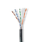 CCBG8590BK305S Netwerk kabel rol | cat6 | solid | u/utp | cca | 305.0 m | buitenshuis | rond | pe | zwart | gift bo