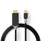 CCBP37604AT20 Mini displayport-kabel | displayport 1.4 | mini-displayport male | hdmi™ connector | 48 gbps |