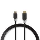 CCBP60750AT10 Usb-kabel | usb 2.0 | usb-c™ male | usb micro-b male | 480 mbps | verguld | 1.00 m | rond | pv