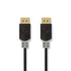 CCBW37000AT20 Displayport-kabel | displayport male | displayport male | 4k@60hz | verguld | 2.00 m | rond | pvc | 