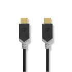 CCBW64700AT10 Usb-kabel | usb 3.2 gen 1 | usb-c™ male | usb-c™ male | 60 w | 4k@60hz | 5 gbps | vernik