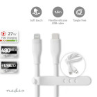 CCGB39800WT15 Lightning kabel | usb 2.0 | apple lightning 8-pins | usb-c™ male | 480 mbps | vernikkeld | 1.5