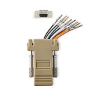 CCGB52820IV Seriële adapter | adapter | d-sub 9-pins female | rj45 female | vernikkeld | ivoor | doos