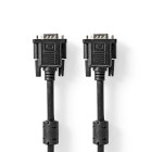 CCGB59000BK20 Vga-kabel | vga male | vga male | vernikkeld | maximale resolutie: 1024x768 | 2.00 m | rond | abs | 