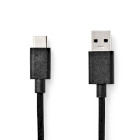 CCGB61600BK10 Usb-kabel | usb 3.2 gen 1 | usb-a male | usb-c™ male | 60 w | 5 gbps | vernikkeld | 1.00 m | r