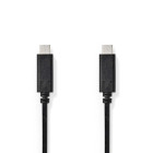 CCGB64700BK10 Usb-kabel | usb 3.2 gen 1 | usb-c™ male | usb-c™ male | 60 w | 4k@60hz | 5 gbps | vernik