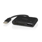 CCGB64780BK01 Usb-hub | 1x usb-c™ | 1x usb a / 1x usb-c™ | 4-poorts poort(en) | usb 2.0 | usb gevoed |