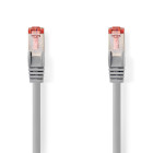 CCGB85221GY05 Cat6 netwerkkabel | rj45 male | rj45 male | s/ftp | 0.50 m | binnenshuis | rond | pvc | grijs | doos