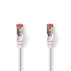 CCGB85221WT025 Cat6 netwerkkabel | rj45 male | rj45 male | s/ftp | 0.25 m | binnenshuis | rond | lszh | wit | doos