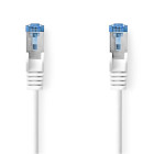 CCGB85330WT025 Cat6a netwerkkabel | s/ftp | rj45 male | rj45 male | 0.25 m | snagless | rond | lszh | wit | doos