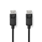 CCGL37010BK20 Displayport-kabel | displayport male | displayport male | 4k@60hz | vernikkeld | 2.00 m | rond | pvc