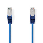 CCGL85121BU200 Cat5e netwerkkabel | sf/utp | rj45 male | rj45 male | 20.0 m | rond | pvc | blauw | label