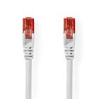 CCGL85200WT025 Cat6 netwerkkabel | rj45 male | rj45 male | u/utp | 0.25 m | rond | pvc | wit | label