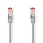 CCGL85221GY150 Cat6 netwerkkabel | rj45 male | rj45 male | s/ftp | 15.0 m | rond | lszh | grijs | label