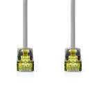 CCGL85420GY025 Cat7 netwerkkabel | s/ftp | rj45 male | rj45 male | 0.25 m | snagless | rond | lszh | grijs | label