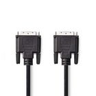 CCGP32000BK100 Dvi-kabel | dvi-d 24+1-pins male | dvi-d 24+1-pins male | 1080p | vernikkeld | 10.0 m | recht | pvc 