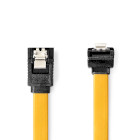 CCGP73255YE05 Sata kabel | 6 gbps | sata 7-pins female | sata 7-pins female | vernikkeld | 0.50 m | plat | pvc | g