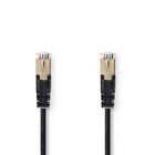 CCGP85121BK150 Cat5e netwerkkabel | sf/utp | rj45 male | rj45 male | 15.0 m | rond | pvc | zwart | envelop