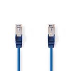 CCGP85121BU150 Cat5e netwerkkabel | sf/utp | rj45 male | rj45 male | 15.0 m | rond | pvc | blauw | polybag