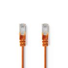 CCGP85121OG75 Cat5e netwerkkabel | sf/utp | rj45 male | rj45 male | 7.50 m | rond | pvc | oranje | polybag