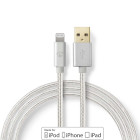 CCTB39300AL10 Lightning kabel | usb 2.0 | apple lightning 8-pins | usb-a male | 480 mbps | verguld | 1.00 m | rond