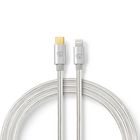 CCTB39650AL10 Lightning kabel | usb 2.0 | apple lightning 8-pins | usb-c™ male | 480 mbps | verguld | 1.00 m