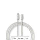 CCTB39650AL10 Lightning kabel | usb 2.0 | apple lightning 8-pins | usb-c™ male | 480 mbps | verguld | 1.00 m