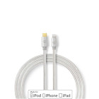 CCTB39650AL20 Lightning kabel | usb 2.0 | usb-c™ male | apple lightning 8-pins | 480 mbps | verguld | 2.00 m