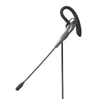 CHSTUM210BK Pc-headset | in-ear | mono | usb type-a / usb type-c™ | inklapbare microfoon | grijs / zwart