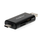 CRDRU3110BK Kaartlezer | microsd (tf) / microsdhc (tf) / microsdxc (tf) / sd / sdhc / sdxc | usb 3.2 gen1