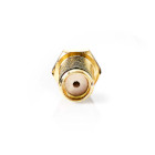 CSGB02901GD Sma-connector | recht | female | verguld | 50 ohm | krimp | diameter kabelinvoer: 2.55 mm | metaal |