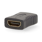 CVBW34900AT Hdmi™-adapter | hdmi™ female | hdmi™ female | verguld | recht | pvc | antraciet | 