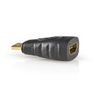 CVBW34906AT Hdmi™-adapter | hdmi™ mini-connector | hdmi™ female | verguld | recht | abs | antr