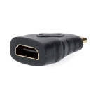 CVBW34907AT Hdmi™-adapter | hdmi™ micro-connector | hdmi™ female | verguld | recht | abs | ant