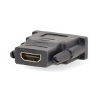 CVBW34912AT Hdmi™-adapter | hdmi™ female | dvi-d 24+1-pins male | verguld | recht | pvc | antraciet 