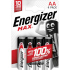 EN-NMAXAA4 Alkaline-batterij aa | 1.5 v dc | 4-blister