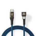 GCTB60700BK10 Usb-kabel | usb 2.0 | usb-c™ male | usb-c™ male | 480 mbps | verguld | 1.00 m | rond | g