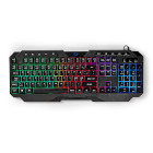 GKBD110BKND Bedraad gaming toetsenbord | usb type-a | membrane toetsen | led | qwerty | scandinavisch | usb gevo