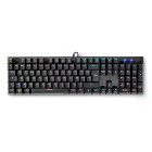 GKBDM110BKFR Bedraad gaming toetsenbord | usb type-a | mechanische toetsen | led | azerty | frans | usb gevoed | 